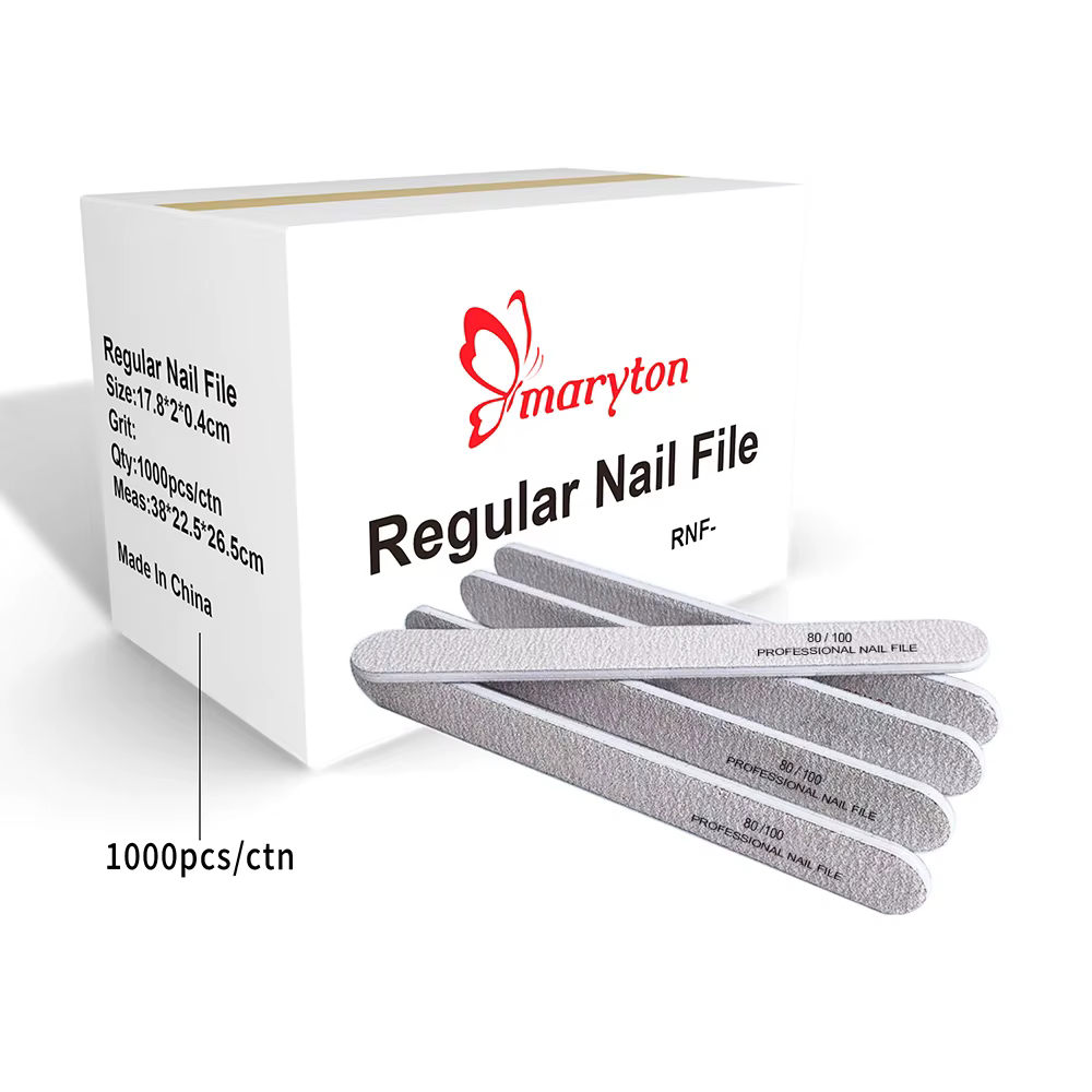 1000Pcs Large Nail File Nail  File for Manicure Buffering Pedicure Care