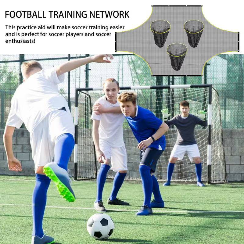 Soccer Target Net Soccer Training Equipment Net With Scoring Zones Soccer Field Nets Practice Equipment Training Net For