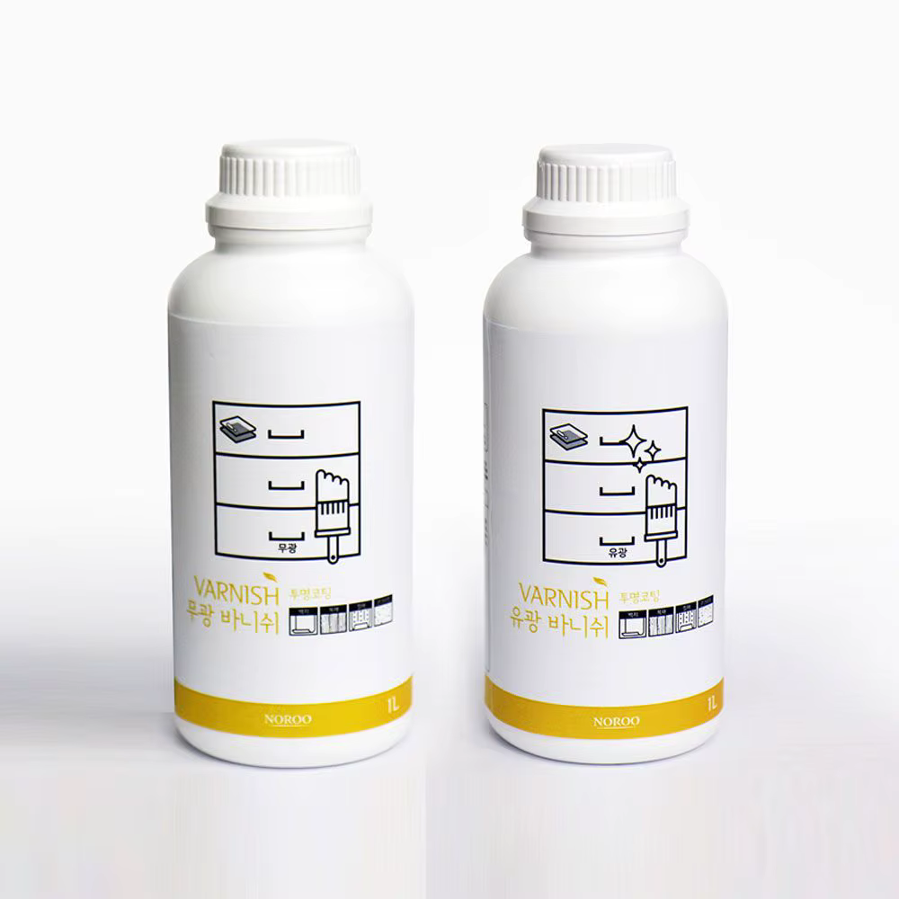 1L water-based Noru paint self-construction transparent coating wallpaper wood iron