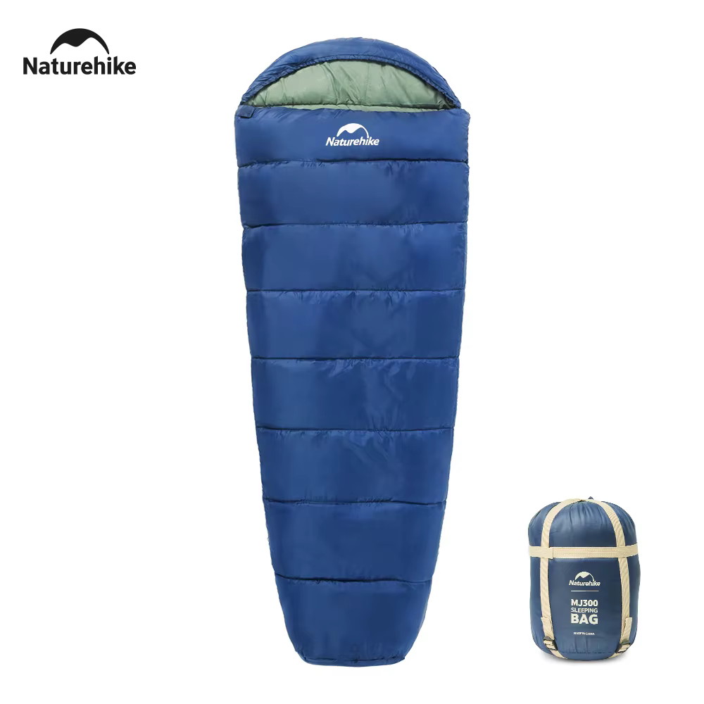 Naturehike Camping Sleeping Bag Ultralight Waterproof Cotton Mummy 4 Season Backpacking Sleeping Bags Outdoor Travel Hiking