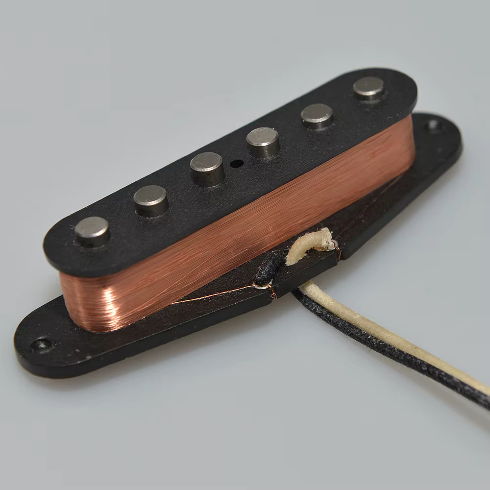 1Pcs Guitar Pickup Black Base A2 A3 A5 Magnet Stagger Pole for Electric Guitar Replacement