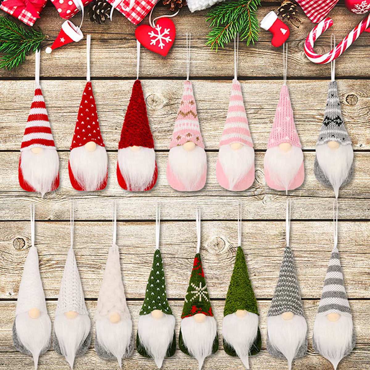 Christmas Faceless Doll Hanging Pendant Merry Christmas Decoration For Home 2023 Xmas Gifts Cristmas Ornament Navidad New Year