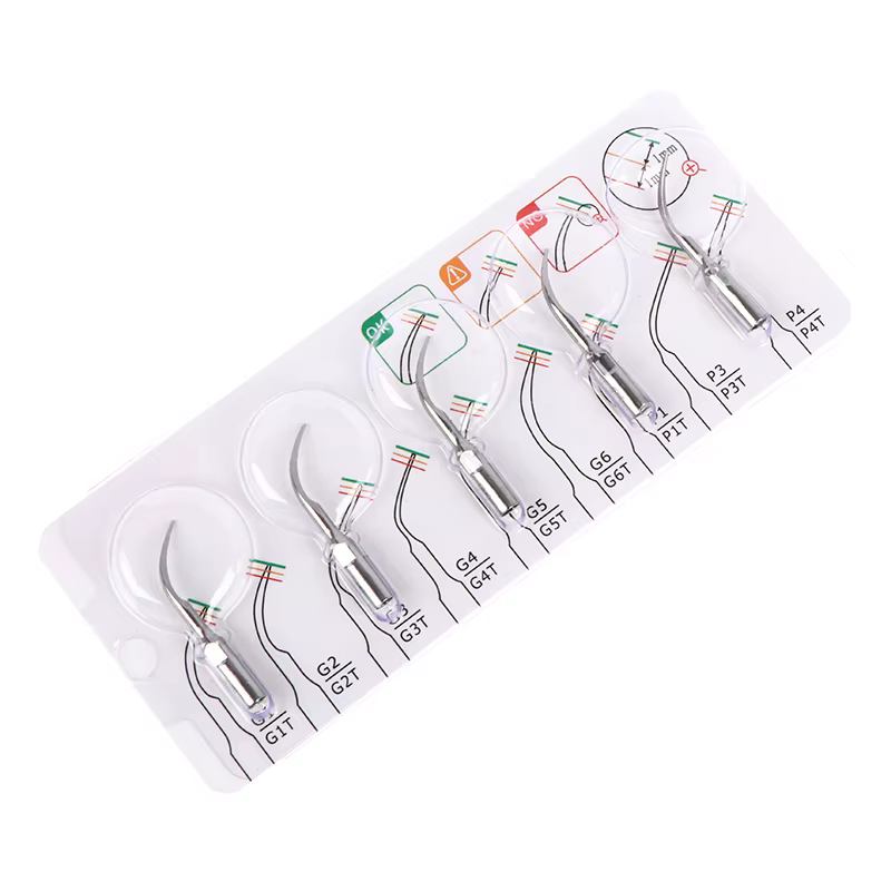 5pcs/lot NEW Dental Ultrasonic Scaler Scaling Periodontics Endodontics Endo Perio Scaling Tips For EMS & WOODPECKER Hot