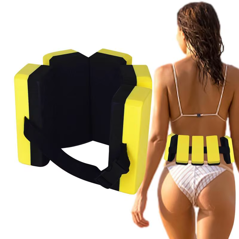 Kids Swim Belt Swim Bubbles Floating Board Belt With EVA Foam Flotation Belt With Back Float Swim Trainer Swim Bubbles Safe
