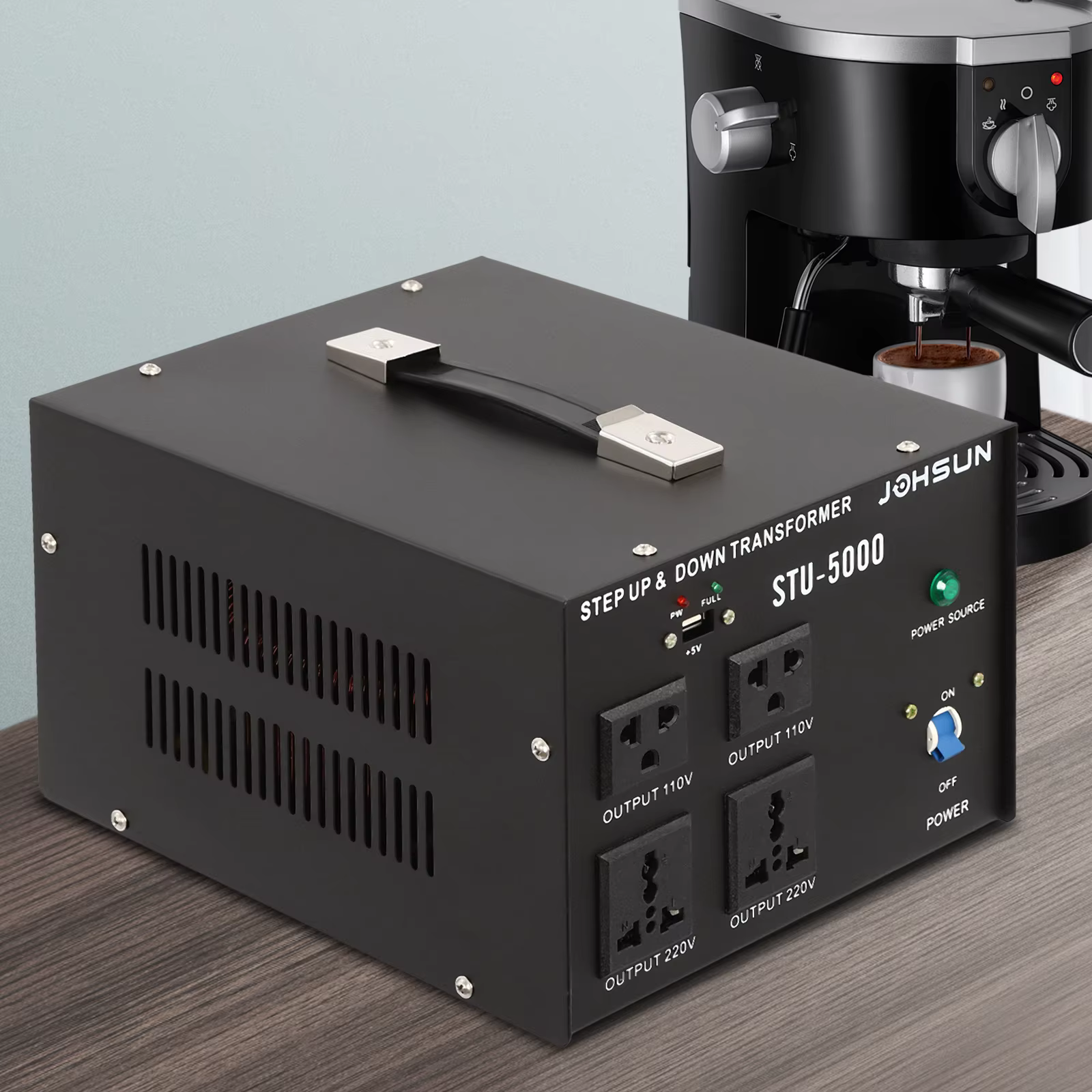 5000W Step Up Down Electric Power Voltage Converter Transformer 110V⇋220V