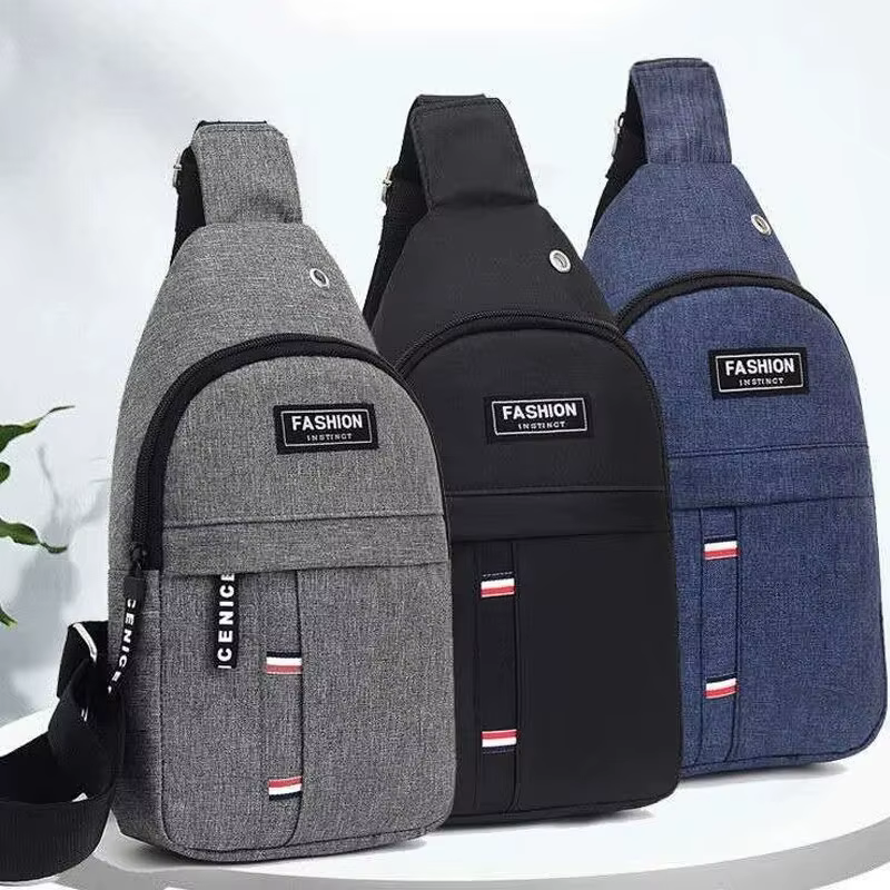 Fashionable and Trendy Lightweight Single Minimalist Shoulder Crossbody Bag for Men with Large Capacity for Leisure and Sports