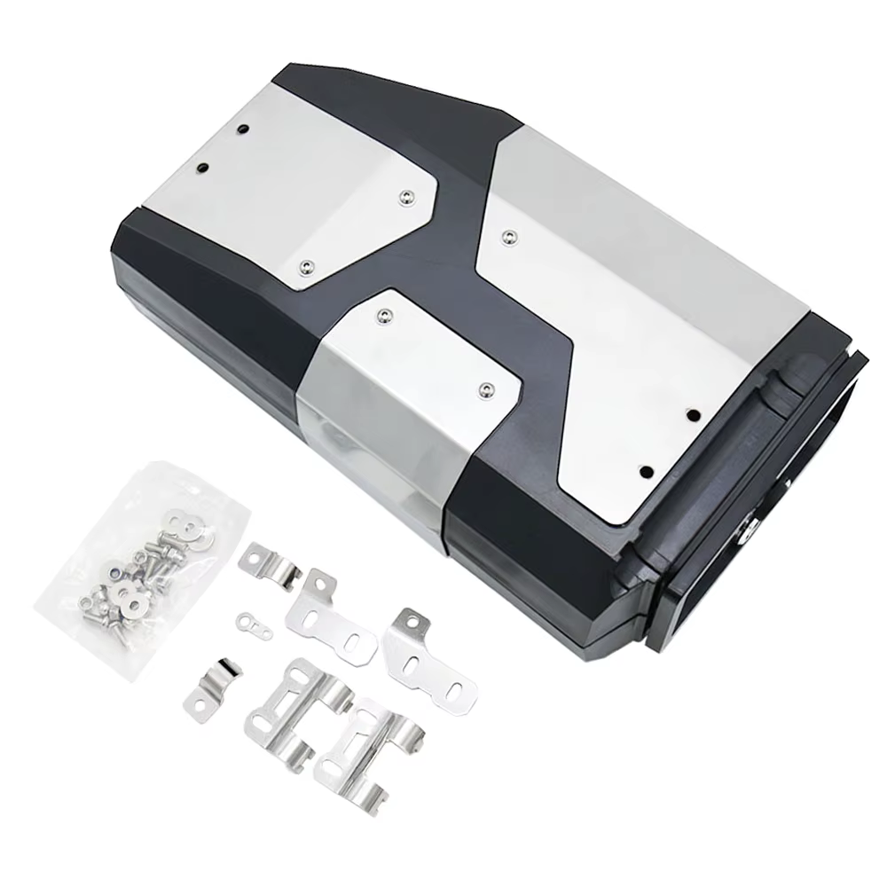 For BMW R1250GS R1300GS LC Adventure 2002 2008 2018 Motorcycle 4.2L Tool Box Toolbox Accessories Left Side Bracket Aluminum Box