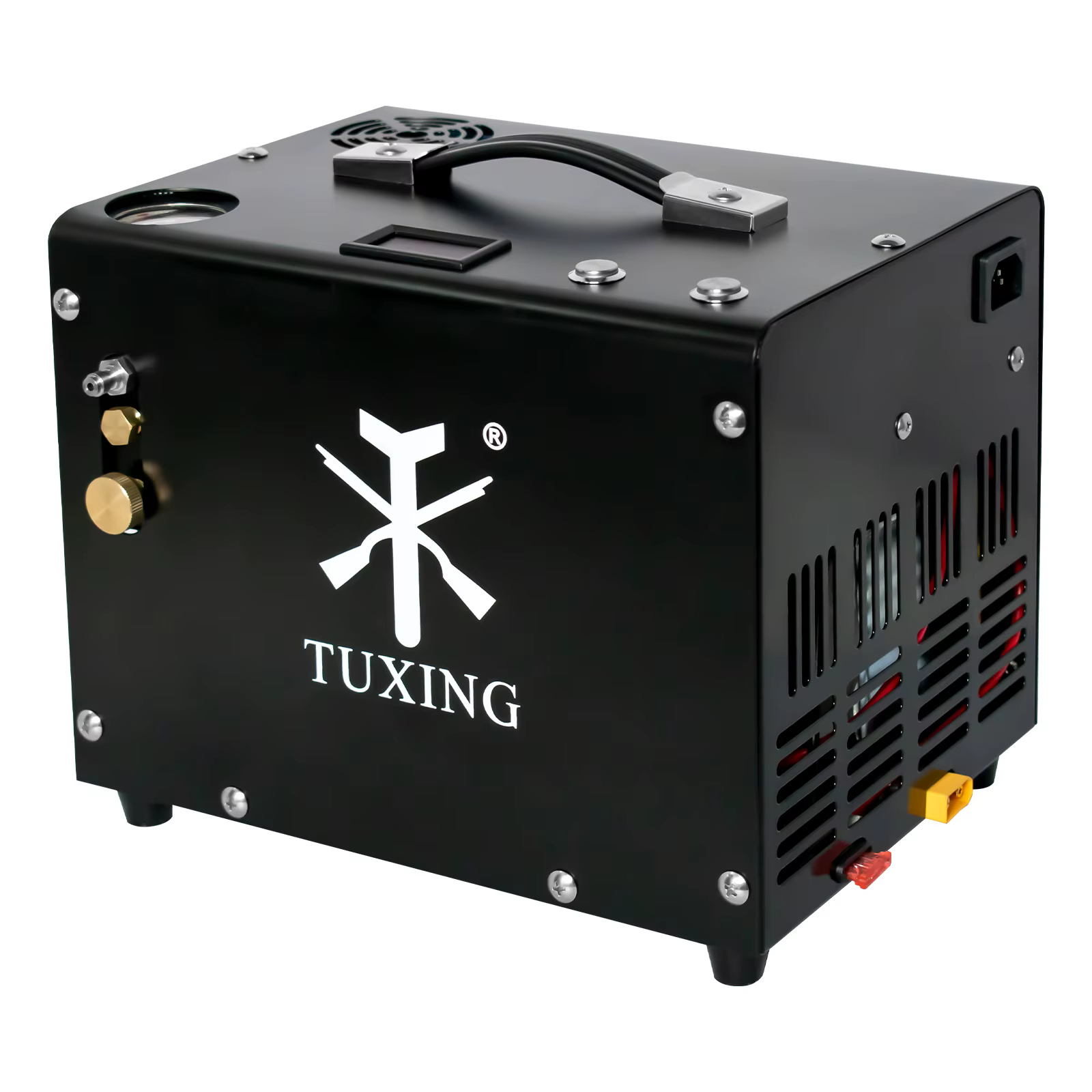 TUXING TXET062 4500Psi PCP Air Compressor 300Bar High Pressure Electric Compressor with Built-in Power Filling Flow Rate 10L/min