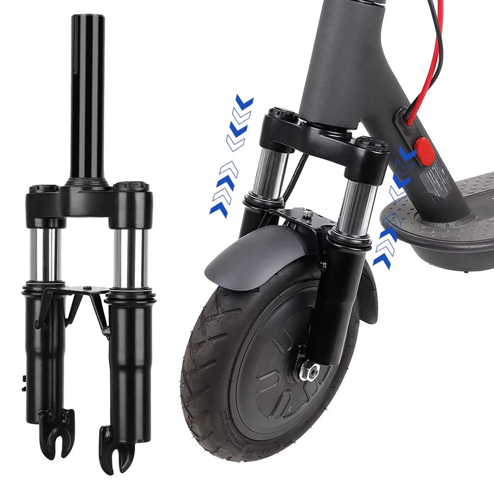 Ulip Scooter Upgraded Hydraulic Front Shock Absorber Front Fork Suspension Absorber Parts Accessories For Xiaomi M365/Pro/1S/Mi3