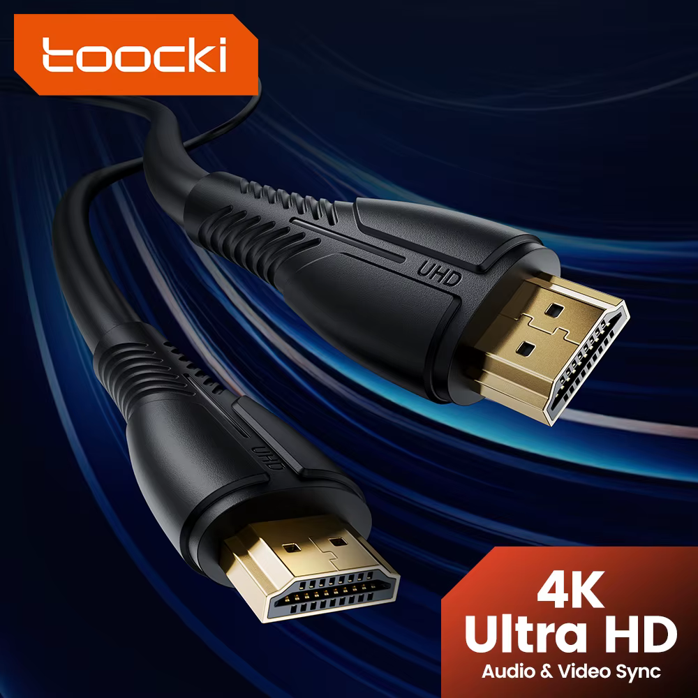 Toocki 4K HDMI-Compatible Cable for Xiaomi TV Box PS5/4 Switch USB HUB Ultra High Speed Certified 4K@60Hz Cable 18Gbps Cables