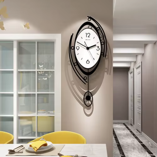 Modern Nordic Wall 3D Creative Clock Living Room Bedroom Art Decor New