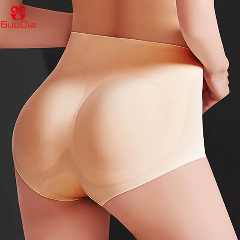 GUUDIA Padded Panties Butt Enhancer Bigger Butt Enhance Fake Booty Underwear Peach Ass Shaper Briefs Sexy Bum Shaping Bottom