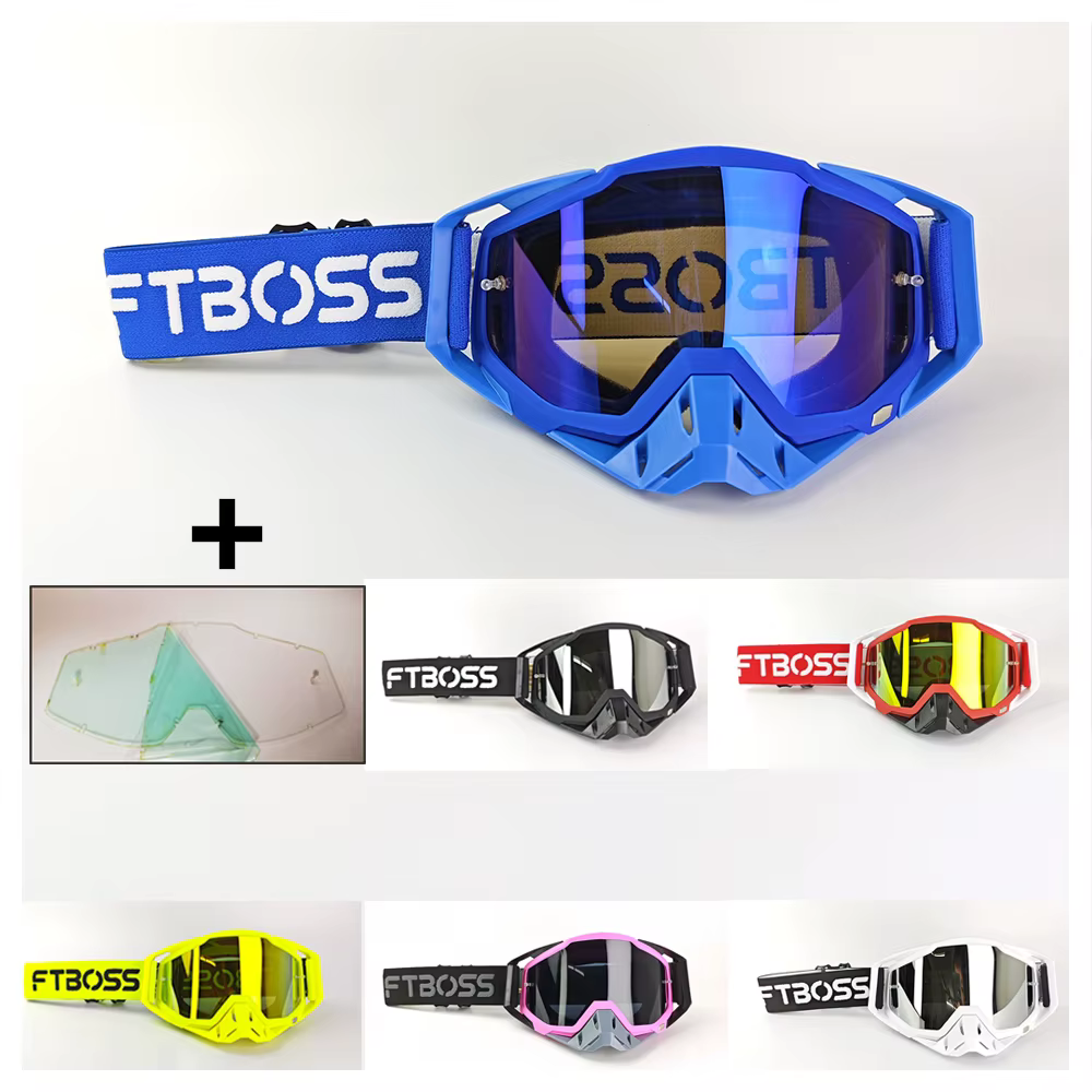 Winter Windproof Protection Motorcycles Cycling Riding Glasses FTBOSS Helmet Glasses Safety Goggles MTB ATV BMX Men Goggles 2025