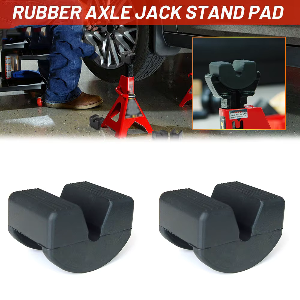 1/2pcs Auto Repair Tool Car Jack Rubber Pad Frame Protector Adapter Jacking Tool Pinch Weld Side Lifting Disk Universal
