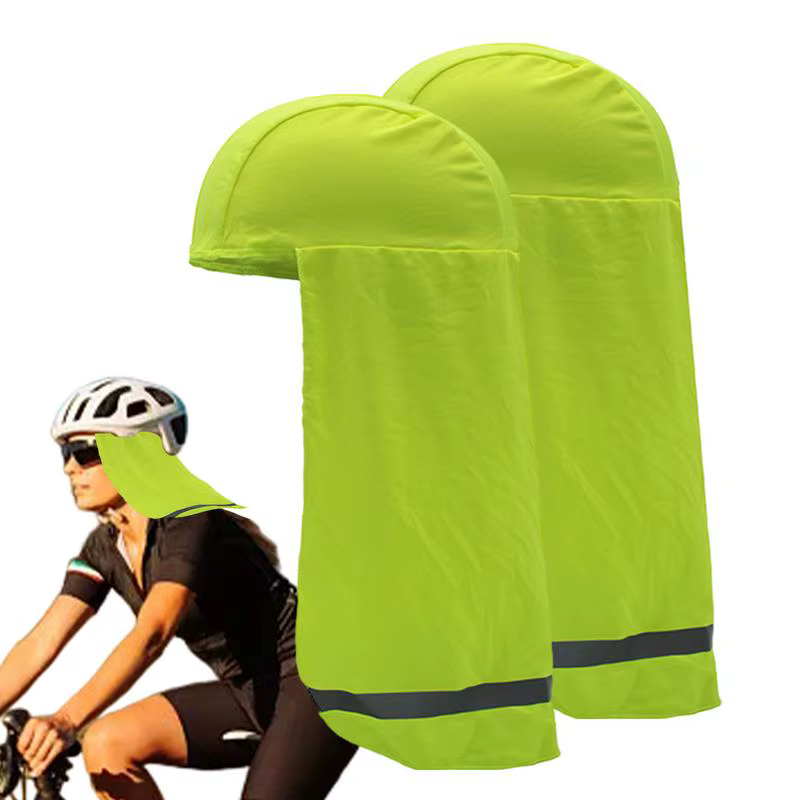 Hard Hat Neck Shade Reflective Hat Neck Shade Sun Protector 2Pcs Breathable Hard Hat Liners Quick Dry Neck Shade For Outdoor