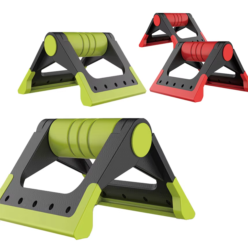 BBEDA folding push up bar home fitness arm chest exercise machine