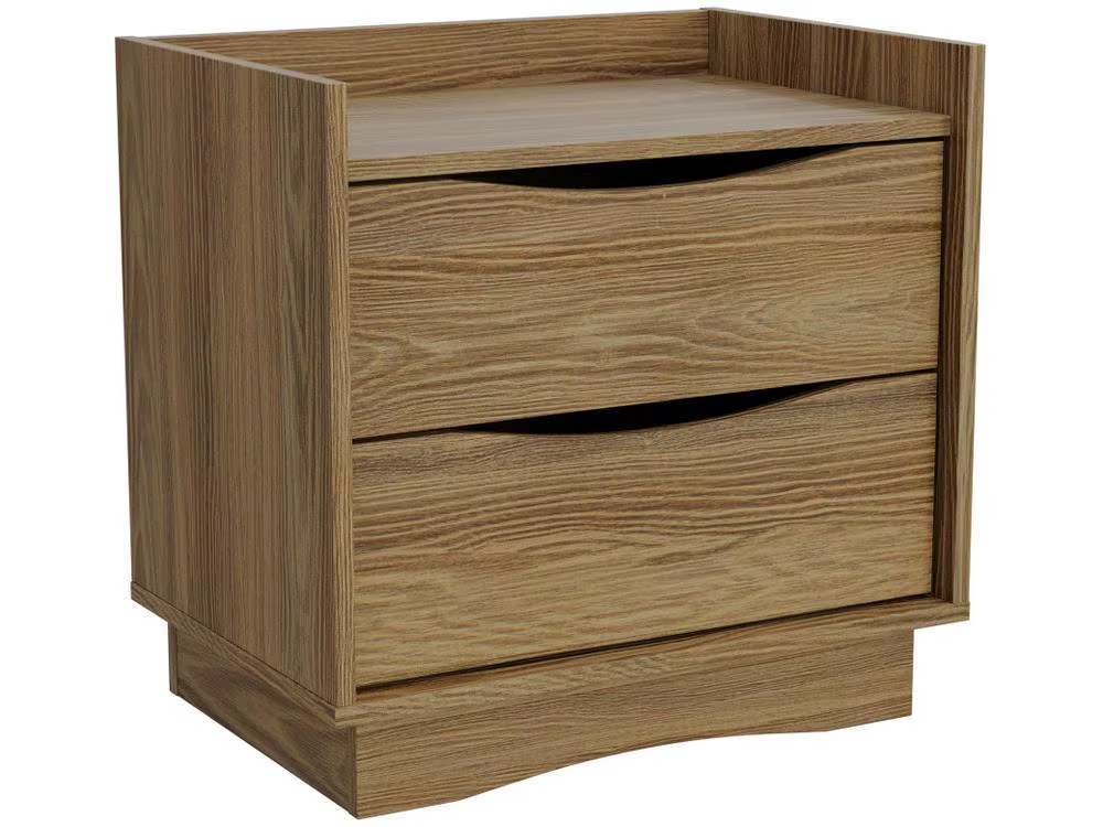Kansas Kappesberg Bedside Table 2 Drawers