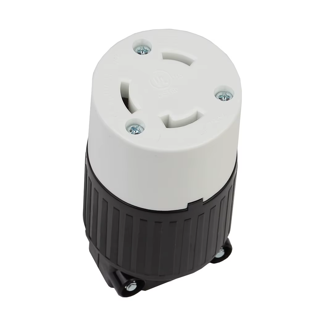 NEMA L6-30R 30 Amp, 250 Volt, 2P, 3W, HJP-2623 Locking Female Plug Connector