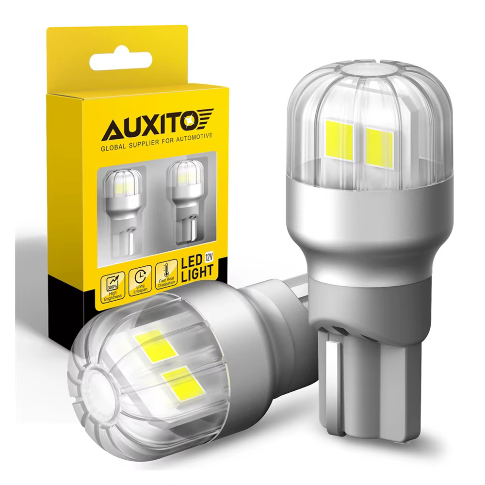 AUXITO 2Pcs T15 LED Lamp Light W16W LED Canbus No Error 12V 3030 SMD 912 921 Bulb Car Backup Reverse Light Auto Lamp 6000K White