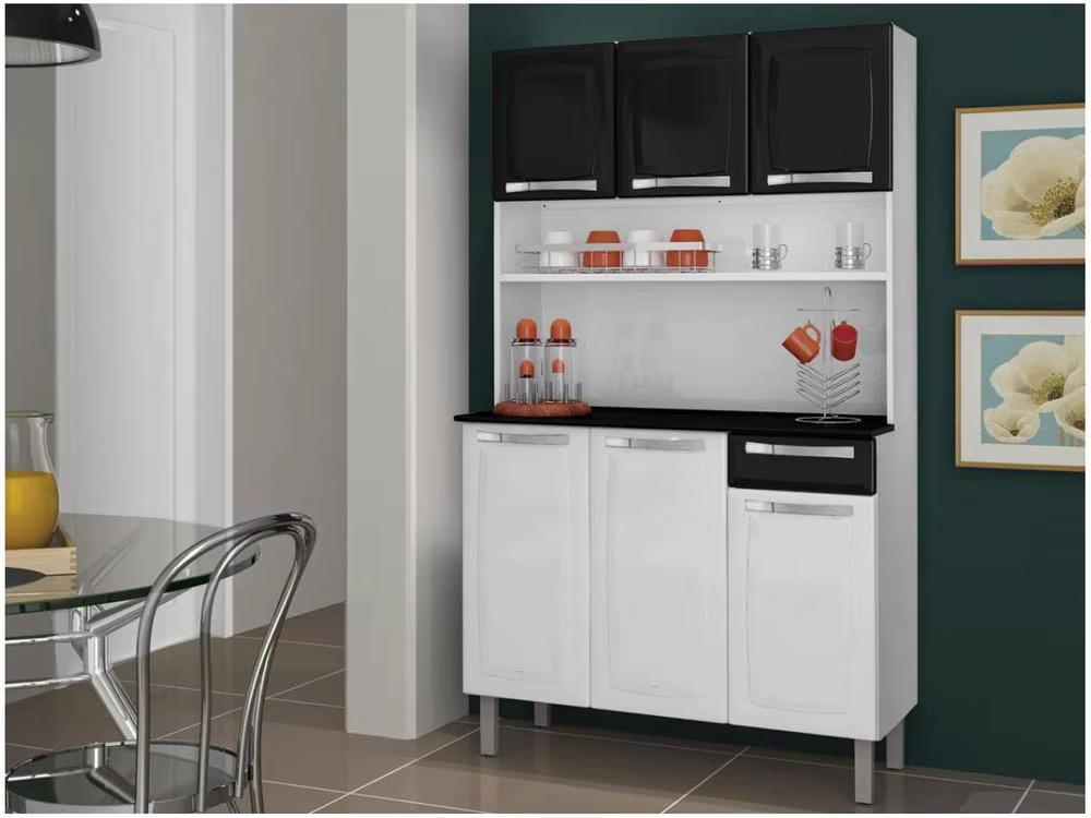 The Itatiaia Rose Kitchen Cabinet with Top