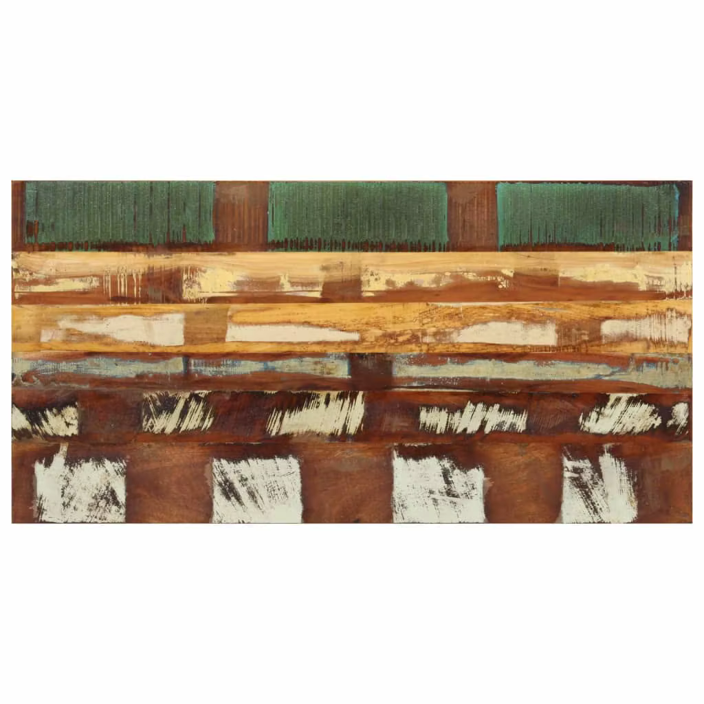 vidaXL Tischplatte Rechteckig 60x120 cm 15-16 mm Altholz Massiv