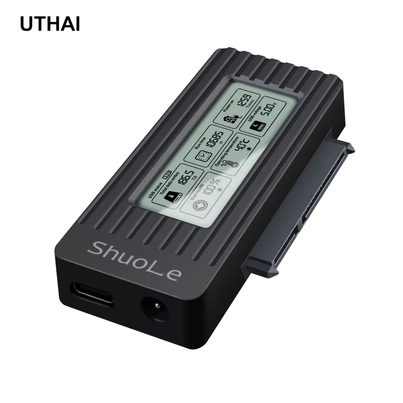 UTHAI USB3.1 Easy Drive Cable 2.5/3.5 Inch Type-c Hard Drive Adapter Mechanical HDD Solid State SSD Adapter Cable U25C