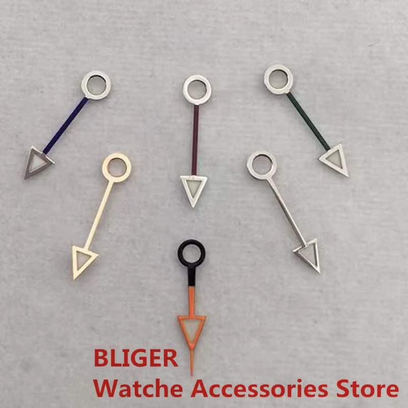 Bliger High Quality Stainless Steel Luminous GMT Watch Hands Fit Mingzhu DG 3804 Movement