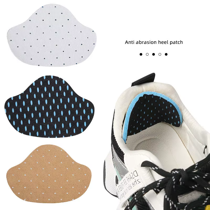 Sneakers Heel Protector Sticker Latex Soft Sports Shoes Patches Breathable Shoe Pads Patch Adhesive Patch Repair Shoes Heel 2PCS