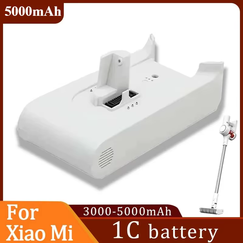New Upgrade Battery 25.2V 5000mAh Rechargeable Li-ion Battery For Xiaomi 1C  Handheld Cordless Vacuum Cleaner P2017-7S1P-BMA