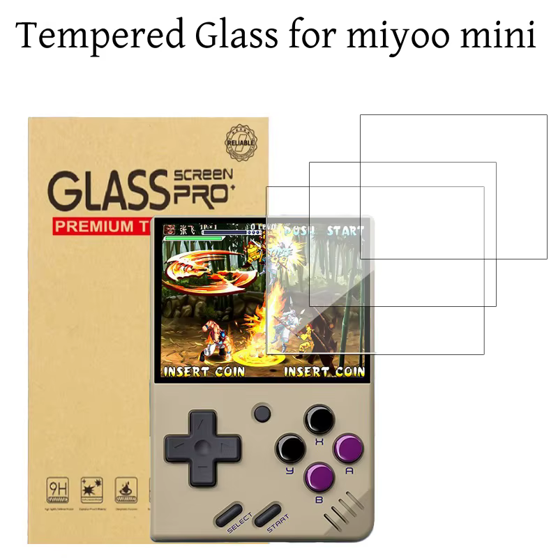 New Miyoo Mini Screen Protector Film 2.8 inch Miyoo Mini V4 Tempered Glass Screen Protectors Films Game Accessories