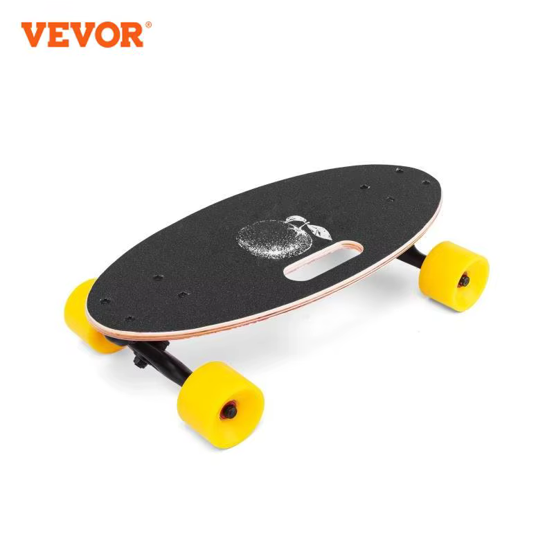 VEVOR 19" Mini Cruiser Skateboard Deck Complete Longboard Retro Fast Street 440LBS Strong 7 Ply Russian Maple for Beginners Pro