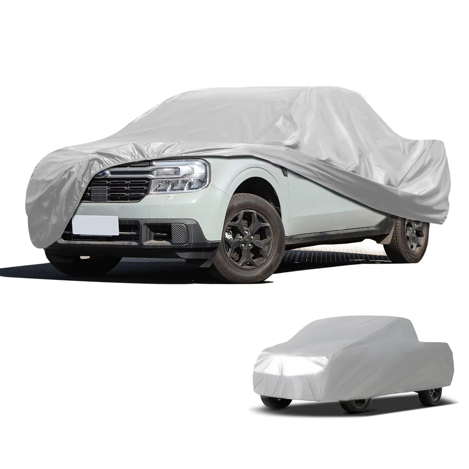 NOVSIGHT Truck Cover All Season Car Cover for Pickup Truck Against Dust Debris Windproof UV Car Protect Fit For Toyota Tacoma