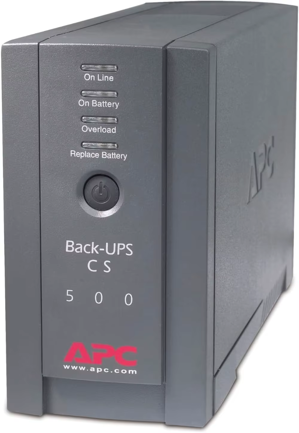 Battery Back Up Surge Protector, 500VA Backup Battery Power Supply, BK500BLK Back-UPS