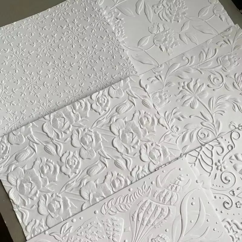 3D Embossing Folder Scrapbooking Materials Supplies Diy Gift Craft Art Deco Flower Photo Album Background Greeting Card Making