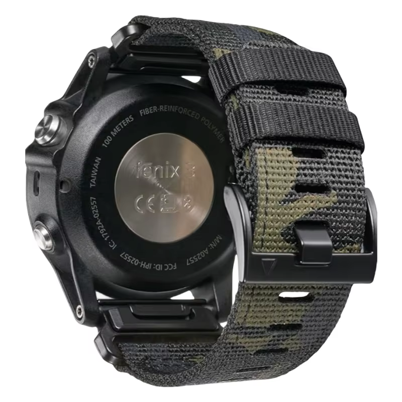 22mm 26mm Nylon Strap For Garmin Fenix 7X 7 Pro Solar/6X 6 Sapphire 5 5X Plus 3 3HR/Epix QuickFit WatchBand Official Band