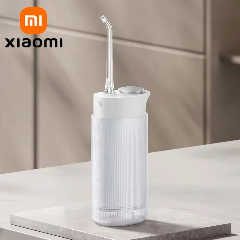 XIAOMI MIJIA Oral Irrigator F400,Portable Cordless Water Dental Flosser Teeth Pick,4 Mode,200ml Water Tank,Electric Waterflosser