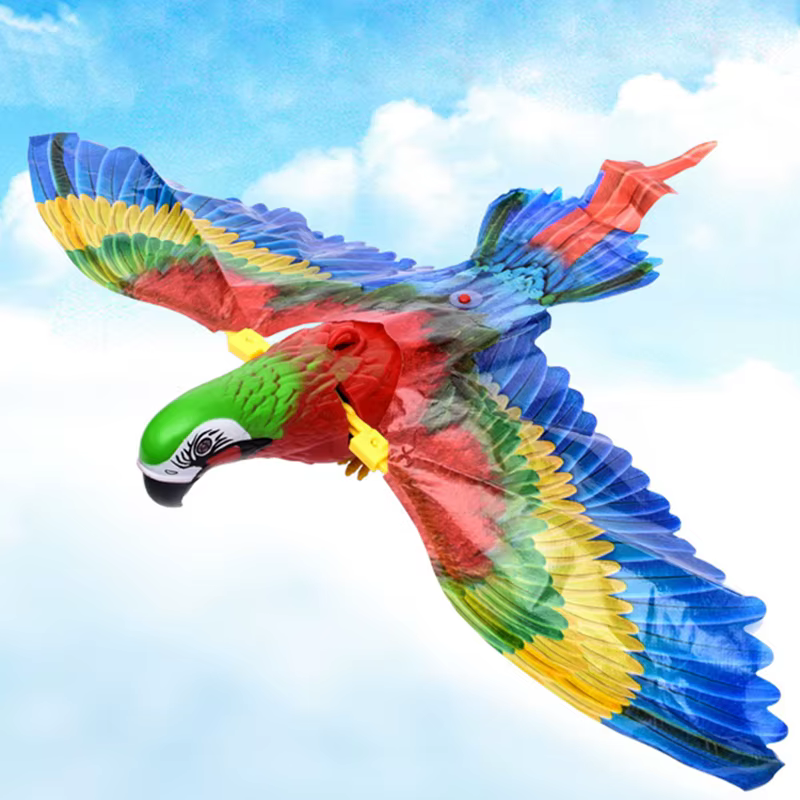 Simulation Bird Interactive Cat Toys For Pet Toys Electric Hanging Eagl Flying Bird Cat Teasering Dog Toy