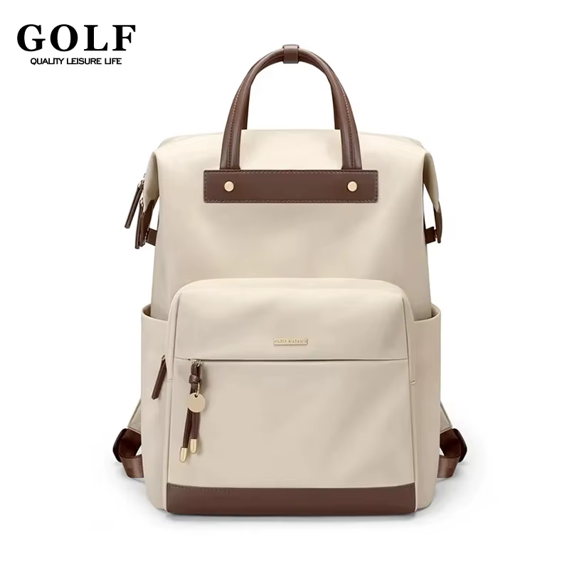 GOLF Backpack Bags Woman Laptop Bag Backpacks Youth Women Elegant 15.6 Large Female College Students Nylon Handbags Trend 2024