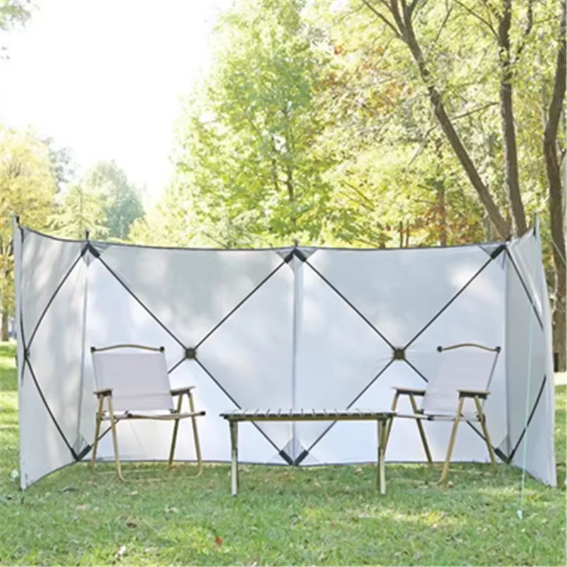 Windscreen Folding Windproof Shield Outdoor Camp Gas Stove Burner Windshield Shelter For Camping Hiking Car Tent Shield