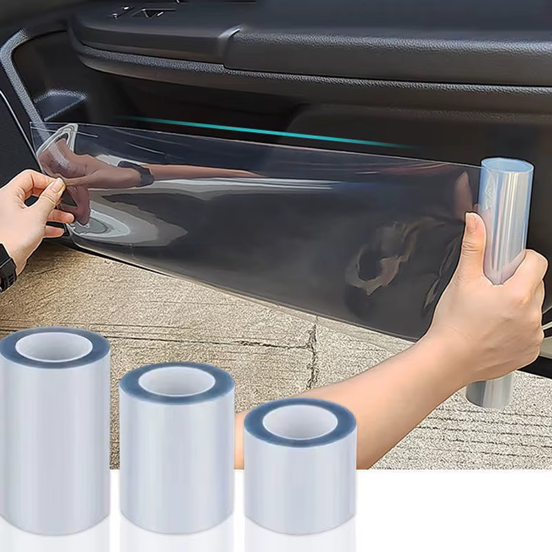 Rhinoceros Skin Car Protective Film Door Entrance Paint Protection Transparent Invisible Car Coat Film Car Paint Protective Film