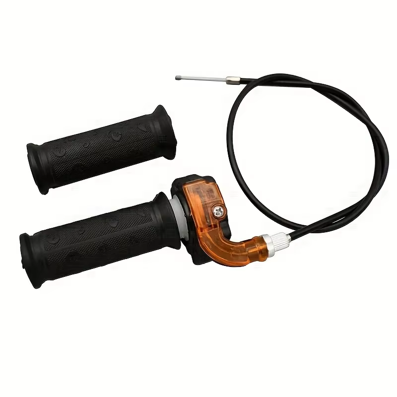 Twist Throttle Accelerator Handlebar Hand Grip Cable For 47 49cc Mini Dirt Bike ATV Quad Pocket Mini Motorcycle 22mm