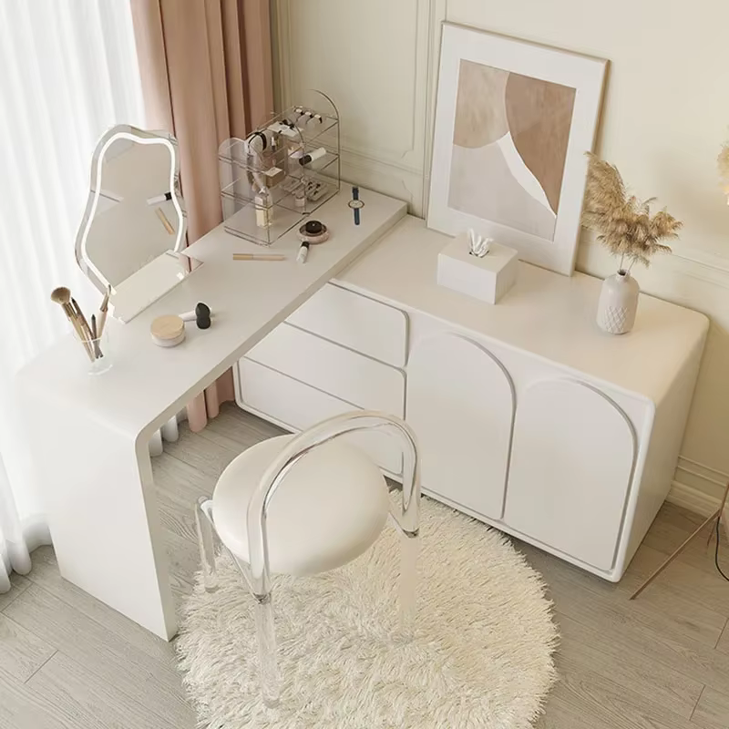 Girls Dressing Makeup Vanity Table Vanity Table Stand Bedroom Desk Vanity Table Drawer Storage Coiffeuse De Chambre Furniture