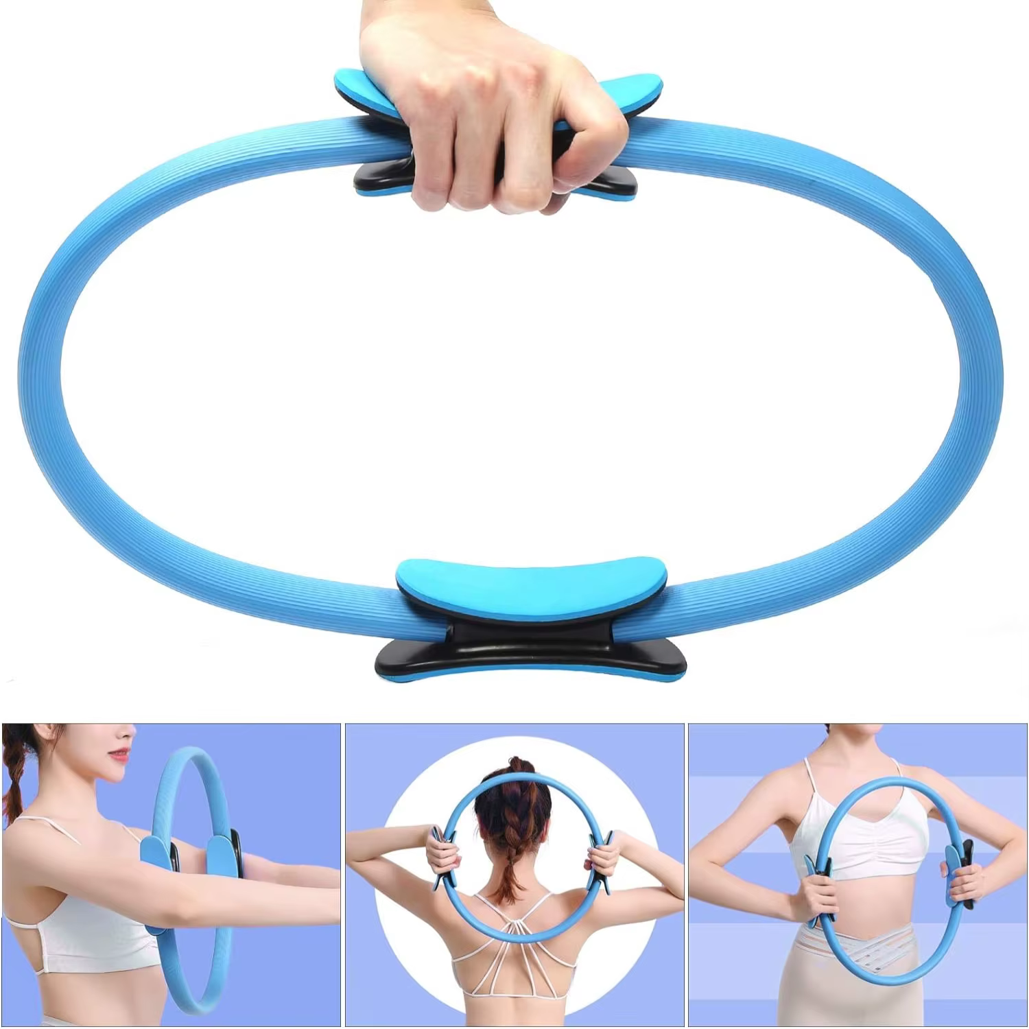 "Enhance Your Daily Fitness Routine with High-Quality Resistance Bands - Perfect for Full-Body Workout, Strength Training, Pilat