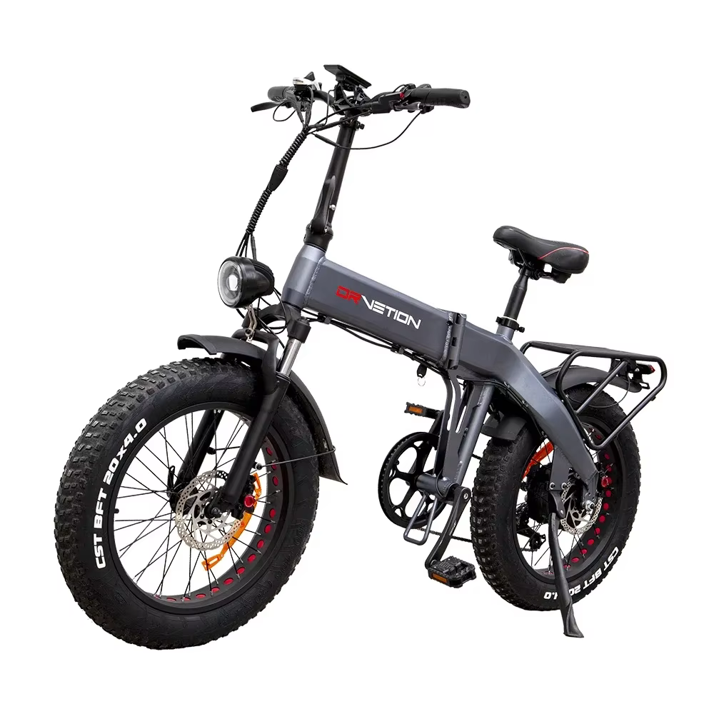 Electric Bike BT20 750W Motor 48V10Ah Samsung Battery Adjustable Speed Electric Bicycle 20*4.0 Inch CST Fat Tire Folding E Bike