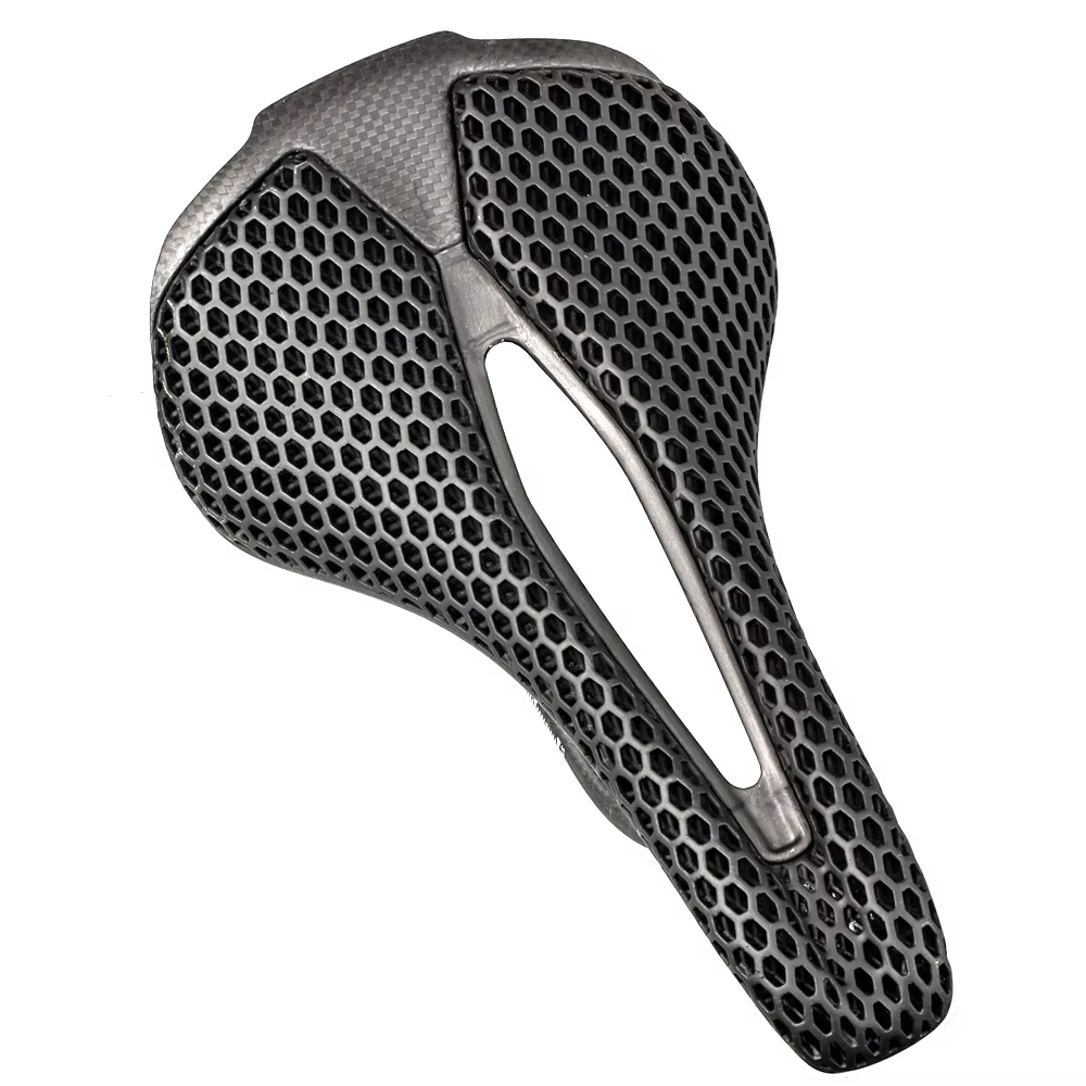Carbon 3D Printing Saddle Ultralight Saddle 115g Hollow and Breathable 250x150mm Bike Seating for MTB Gravel Road Bike Seat Cycl