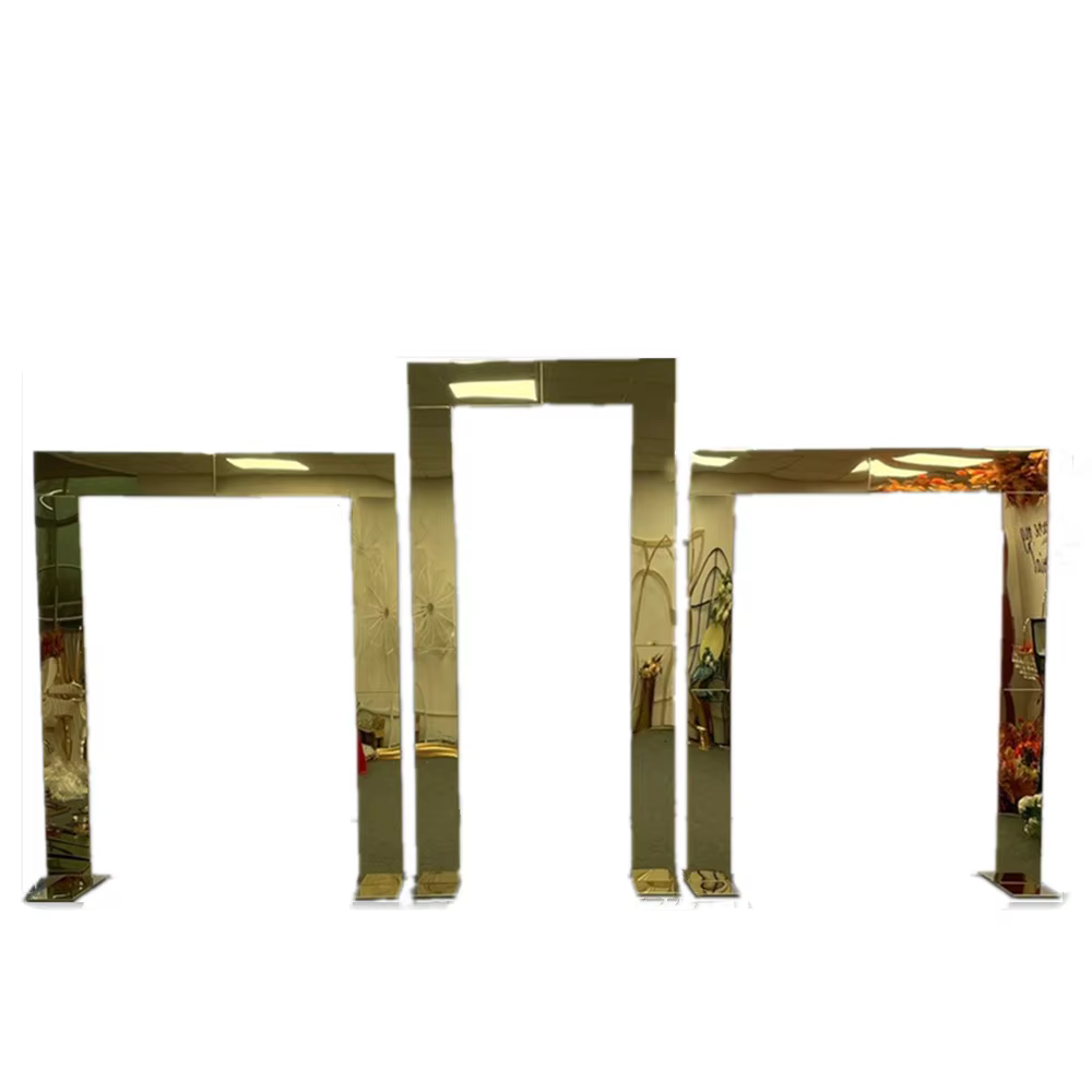 Wedding Arch Background Welcome Door Frame Flower Stand Birthday Party Outdoor Balloon Shape Stand Luxury Decoration