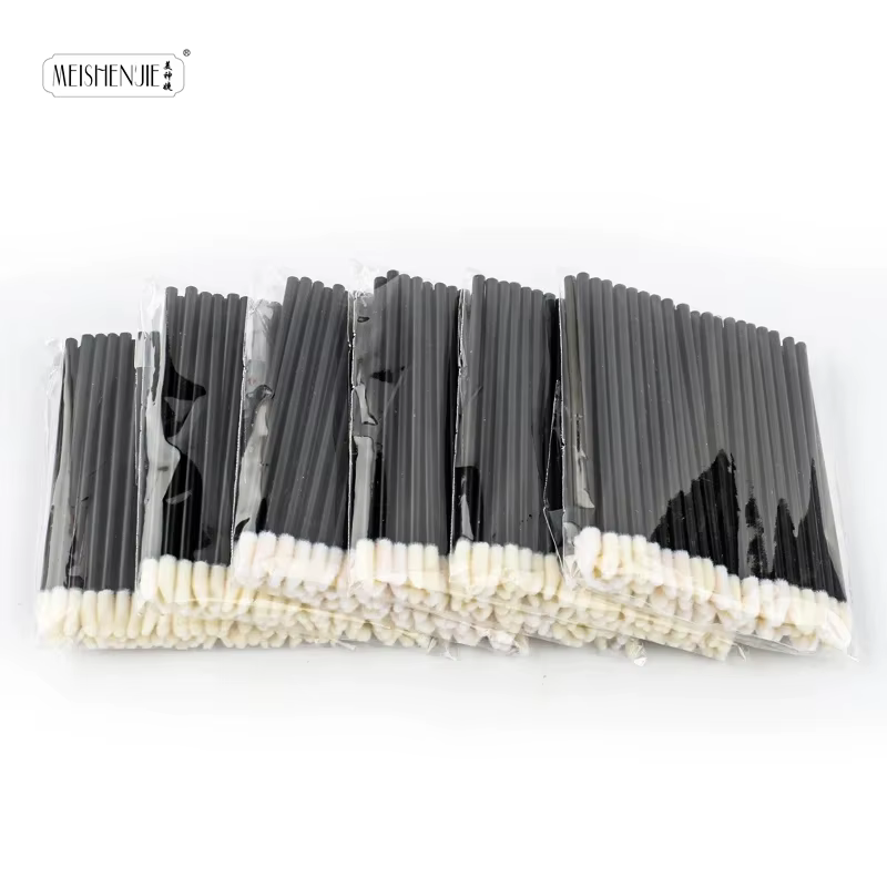 MEISHENJIE 50/1000Pcs Lip Brush Lipsticks Lipbrush Mascara Applicator Lipstick Wands Eyelashes brush Set Cosmetic Makeup Tool