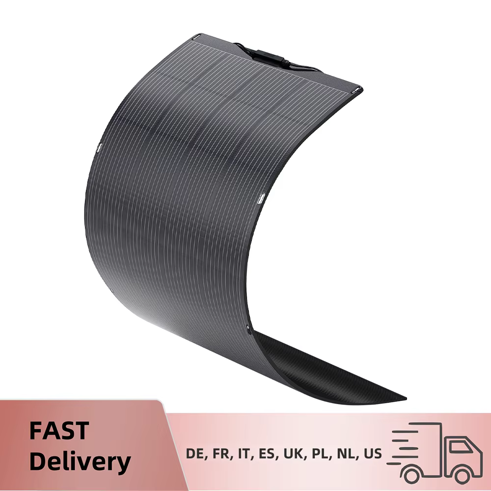 ALLPOWERS Balcony Power Plant 200W / 100W Flexible Solarpanel IP68 Solar Cell Solar Charger Photovoltaic 12V/32V off-grid for RV