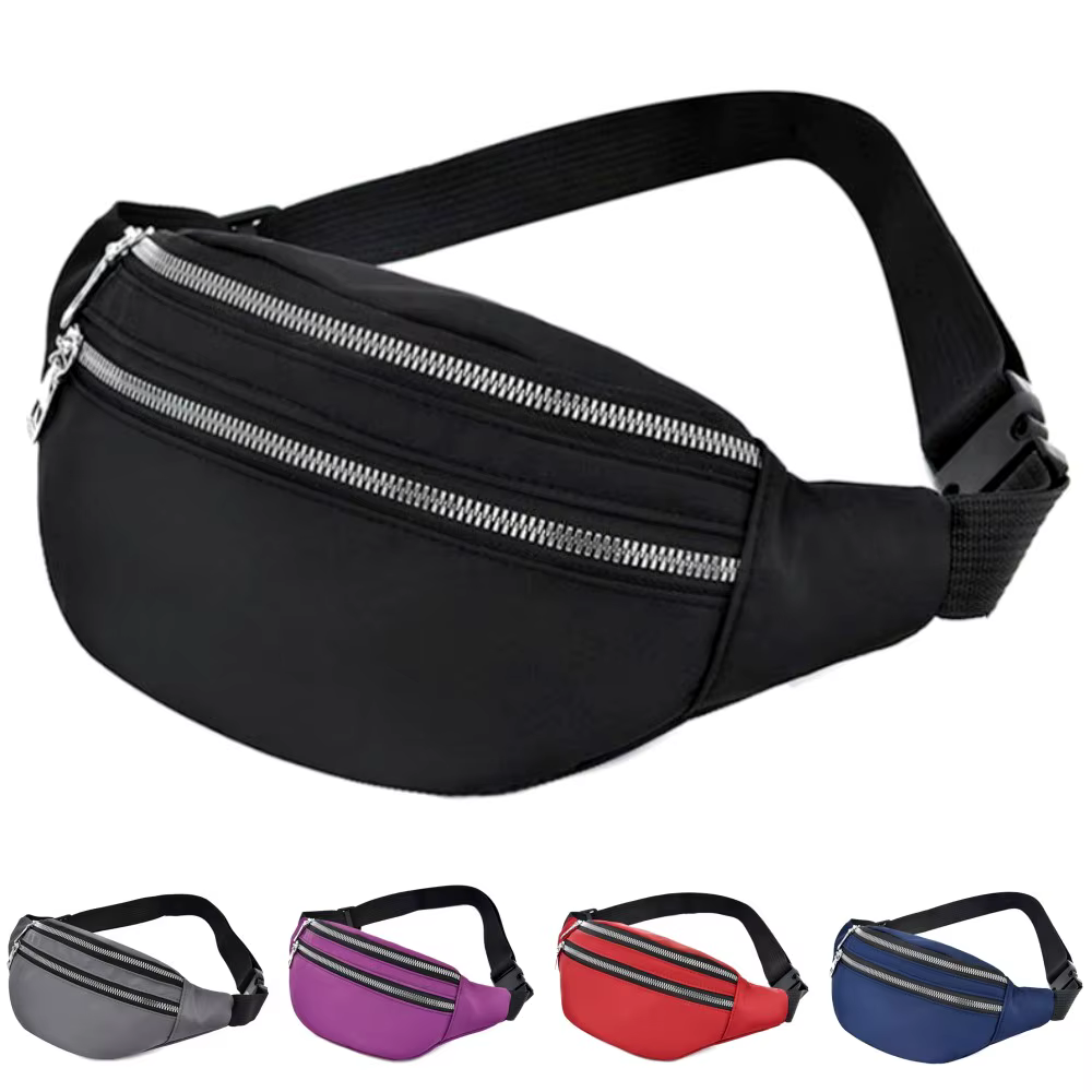 Fashion Fanny Pack Travel Shoulder Purse Belt Bag Women Waist Bag Men Belt Pouch Female Banana Bag Waterproof Phone Bag for Girl