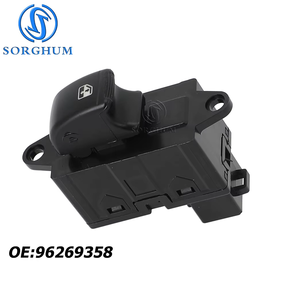 SORGHUM for Daewoo Nubira 2000 2001 2002 Power Window Lifter Control Switch Button 96190777 96269358 Window Switch Console 6Pins